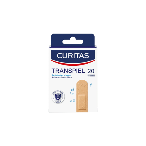 Apósito Adhesivo Curitas Tela Transpiel x 20 unid