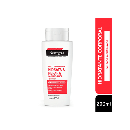 Crema Corporal Neutrogena Body Care Intensive Hidrata &amp; Repara x 200 ml