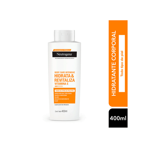 Crema Corporal Neutrogena Body Care Intensive Hidrata &amp; Revitaliza x 400 ml