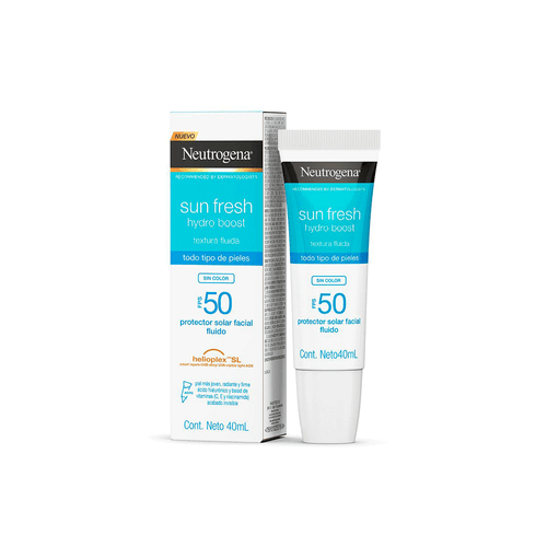 Protector Solar Facial Neutrogena Hydro Boost S/Color FPS50 x 40 ml