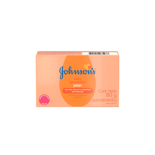 Jabón En Barra Johnson's Glicerina x 80 gr