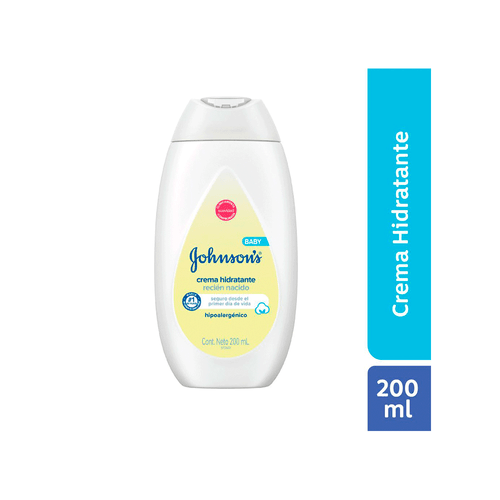 Crema Hidratante Para Bebé Johnson's Recién Nacido x 200 ml