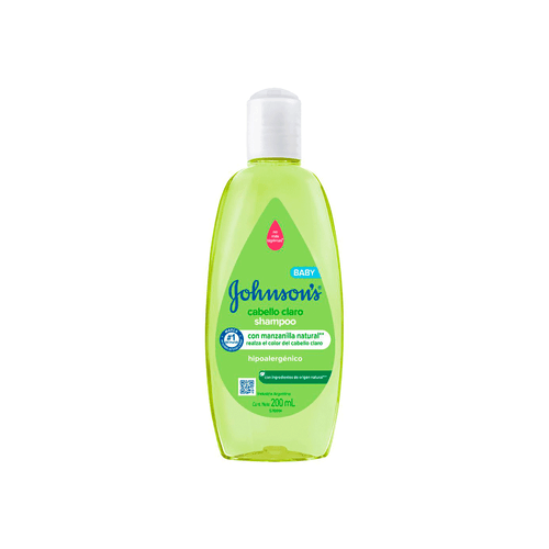 Shampoo Para Bebé Johnson's Cabello Claro x 200 ml