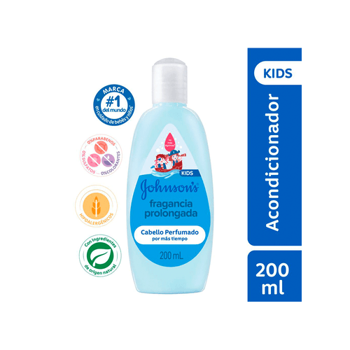 Acondicionador Para Niños Johnson's Fragancia Prolongada x 200 ml