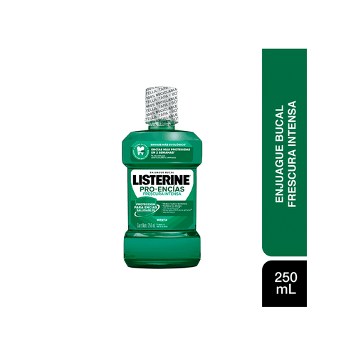 Enjuague Bucal Listerine Pro-Encías Frescura Intensa x 250 ml