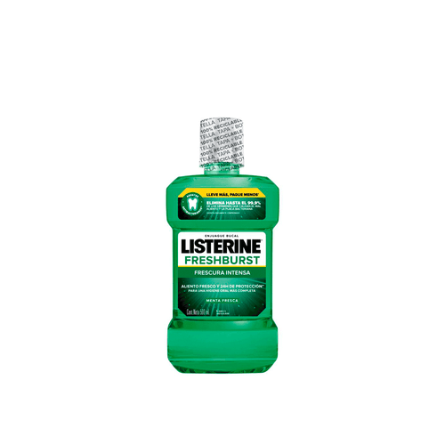 Enjuague Bucal Listerine Freshburst Frescura Intensa x 500 ml