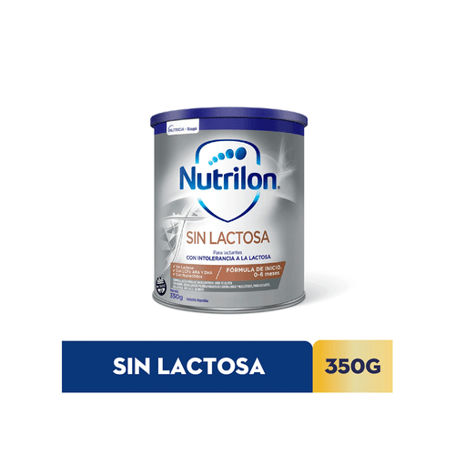 Leche Infantil Nutrilon Sin Lactosa Polvo x 350 gr
