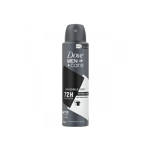 Antitranspirante Dove Men Invisible Dry Aerosol x 150 ml