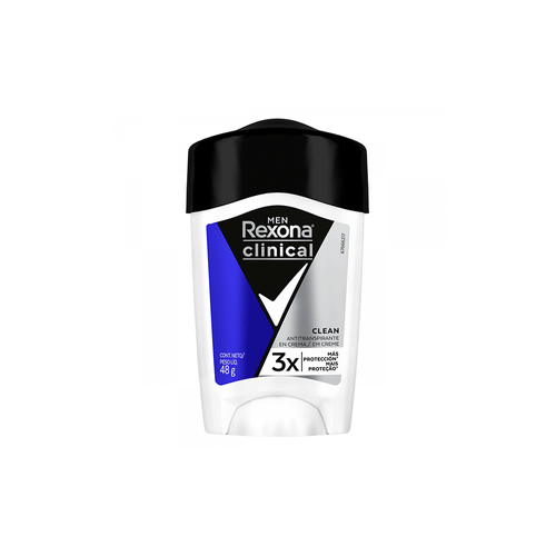 Men Antitranspirante Clinical Clean Crema x 48 gr