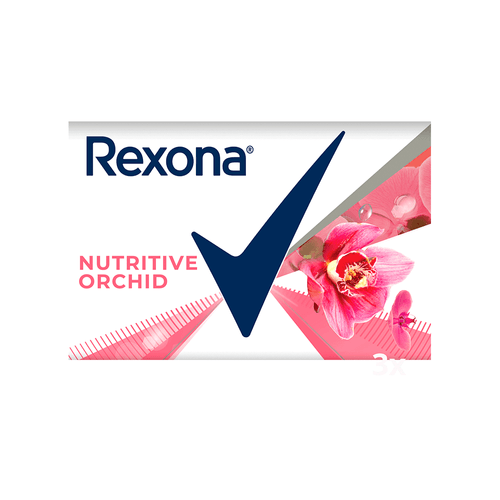 Jabon en Barra Rexona Nutrit Orchid 3 x 120 gr