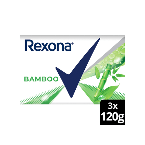 Jabon en Barra Rexona Bamboo 3 x 120 gr