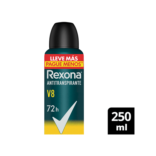 Antitranspirante Rexona Men V8 x 250 ml
