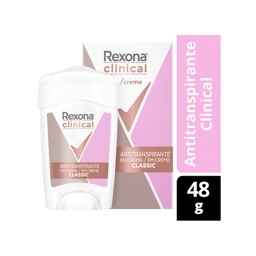 Antitranspirante Clinical Classic Crema x 48 gr