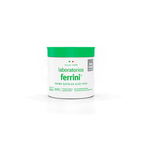 Crema Sapolán Ferrini Aloe Vera x 200 ml