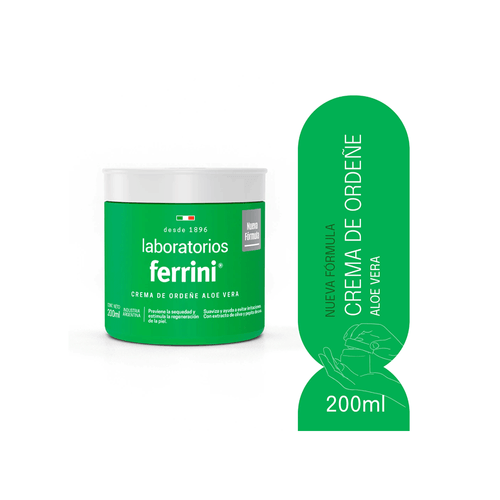 Crema De Ordeñe Ferrini Aloe Vera x 200 ml