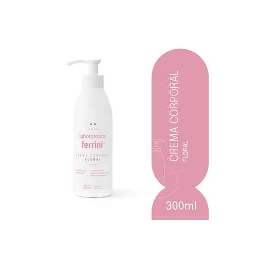 Crema Corporal Hidratante Ferrini Floral x 300 ml
