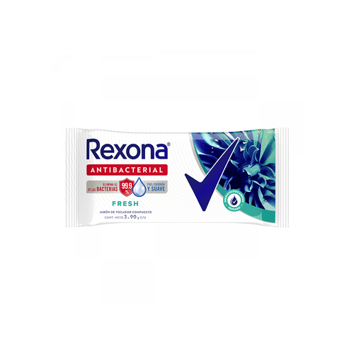 Jabón en Barra Antibacterial Frash Rexona 3 x 90 g