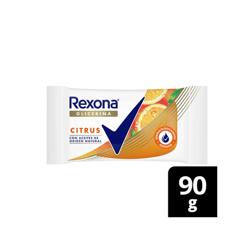 Jabón en Barra Rexona Glicerina Citrus x 90 gr