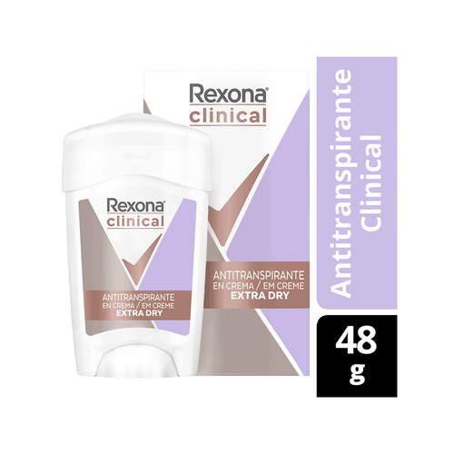 Antitranspirante Clinical Extra Dry Crema x 48 gr