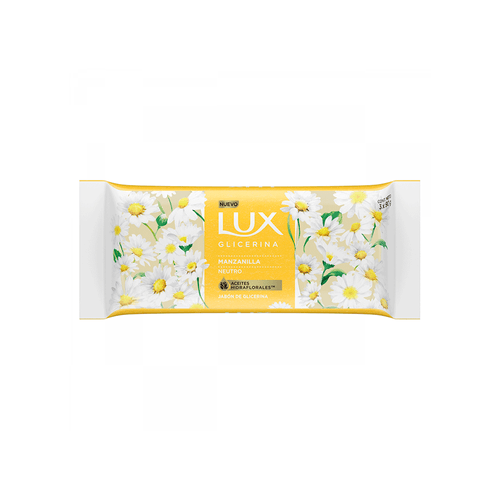 Jabon De Tocador Lux Glicerinado Manzanilla x3 unid x 90 gr