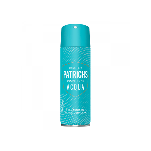 Desodorante En Aerosol Patrichs Acqua x 230 ml