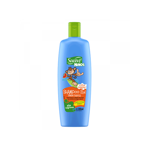 Shampoo Suave Kids 2 en 1 Sandia Surfer x 350 ml