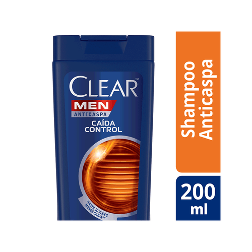 Shampoo Clear Men Caída Control x 200 ml