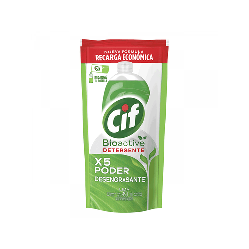 Detergente Cif Bio Active Lima x 450 ml