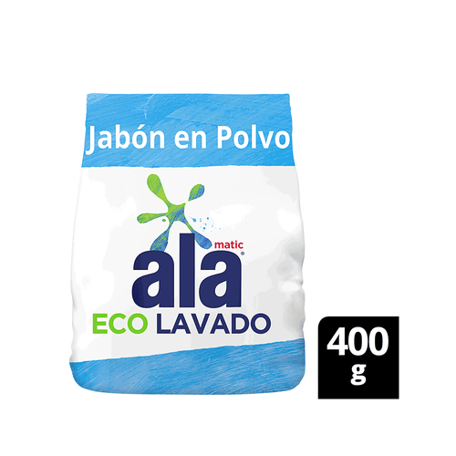 Jabon En Polvo Ala Matic Máxima Suavidad x 400gr