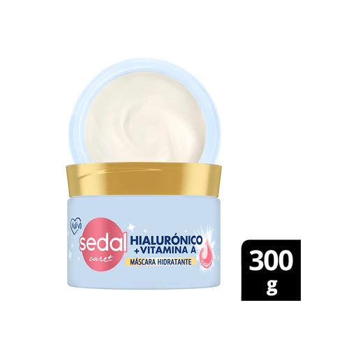 Máscara de Tratamiento Sedal Hialurónico + Vitamina A x 300 gr