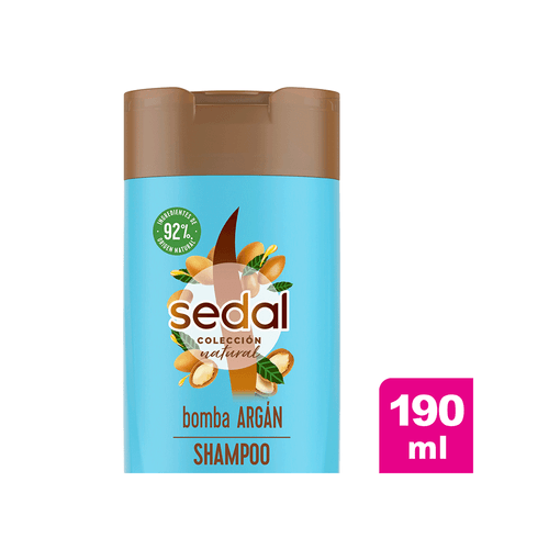 Shampoo Sedal Bomba Argan Restauración y Brillo x 190 ml