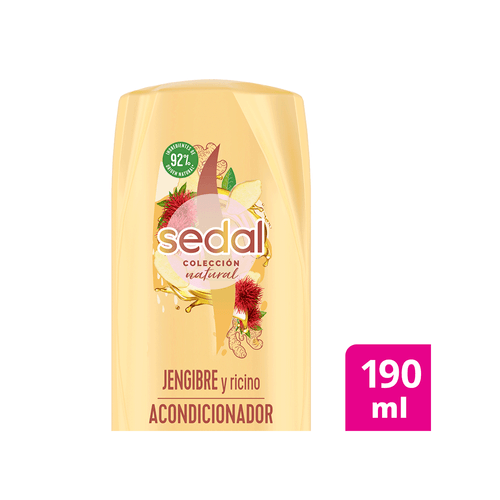 Acondicionador Sedal Jengibre y Ricino x190 ml