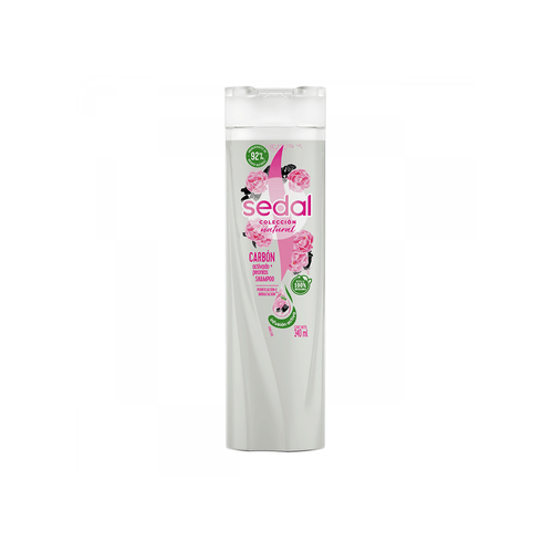 Shampoo Sedal Carbón Activado + Peonias x 340 ml