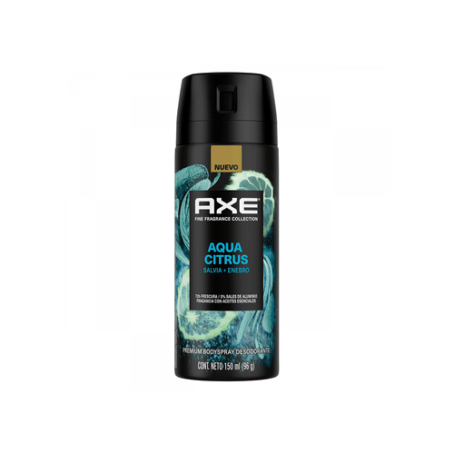 Desodorante en Aerosol Axe Aqua Citrus x 150 ml