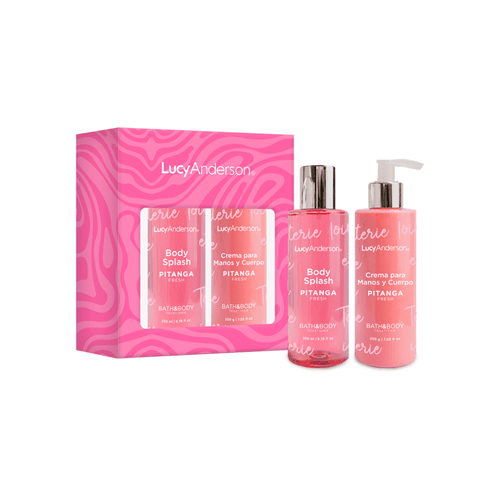 Estuche Lucy Anderson Body Splash + Crema Para Manos y Cuerpo Pitanga