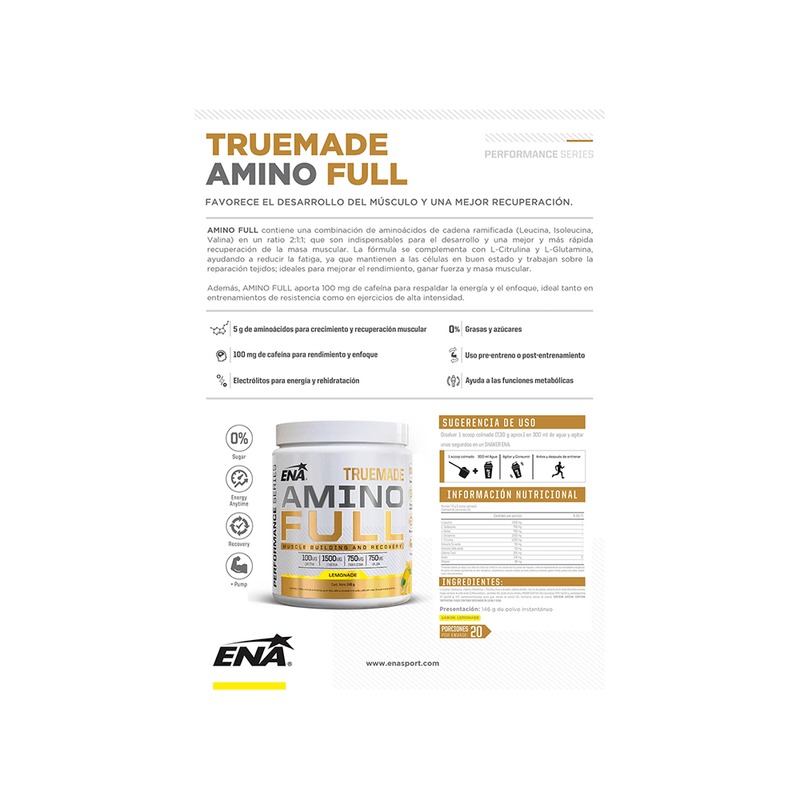 Suplemento-TrueMade-Amino-Full-Lemonade--x-146-gr