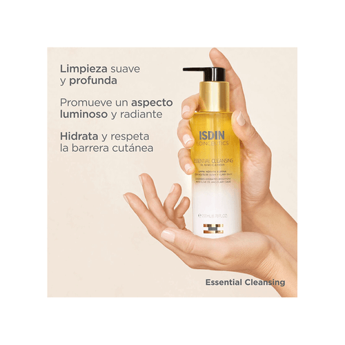 Aceite Limpiador Facial Isdinceutics Essential Cleansing x 200 ml