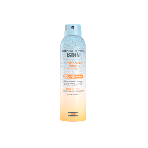 Fotoprotector Isdin Transparent Spray Wet Skin SPF50 x 250 ml