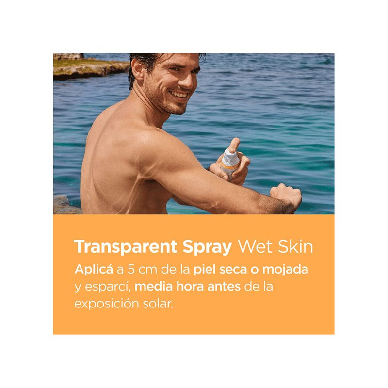 Isdin-Fotoprotector Wet Skin Spray Transparente Fps 50 x 250 ml-8429420187917