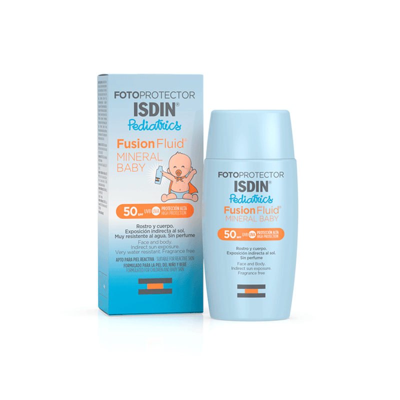 Isdin-Fotoprotector Mineral Baby Fps 50 + x 50 ml-8429420187962