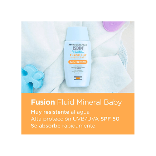 Fotoprotector Isdin Mineral Baby Fps 50 + x 50 ml