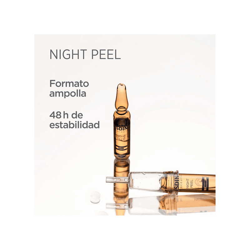 Isdin-Isdinceutics Night Peel Ampollas x 10 unid-8429420136472