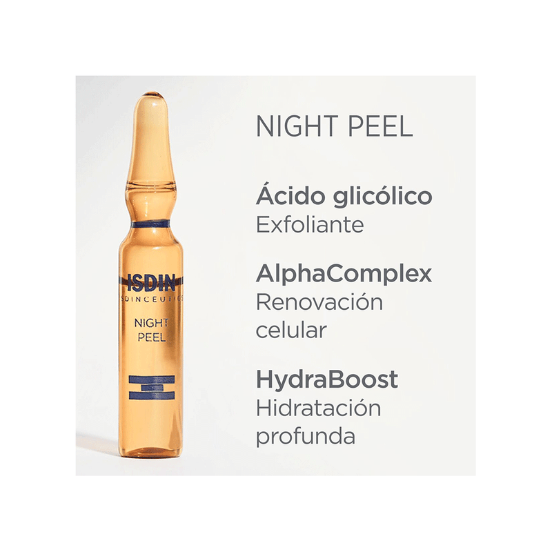 Isdin-Isdinceutics Night Peel Ampollas x 10 unid-8429420136472