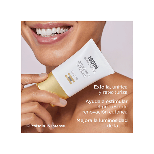 Gel Peeling Facial Exfoliante Isdinceutics Glicoisdin Gel 15 Moderate x 50 ml