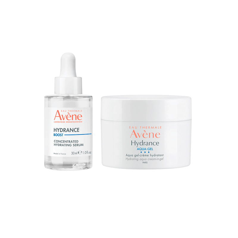 Combos-Avene-Hydrance-Serum-Boost-x-30-ml---Aqua-Gel-x-50-ml---Neceser
