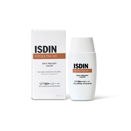 Fotoprotector Isdin Fotoultra 100 Spot Prevent Color SPF 50+ x 50 ml
