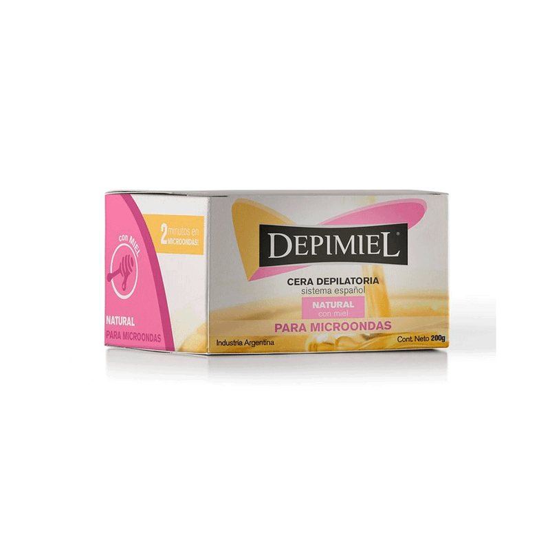 Cera-Depilatoria-Microondas-Depimiel-Natural-con-Miel-x-200-gr