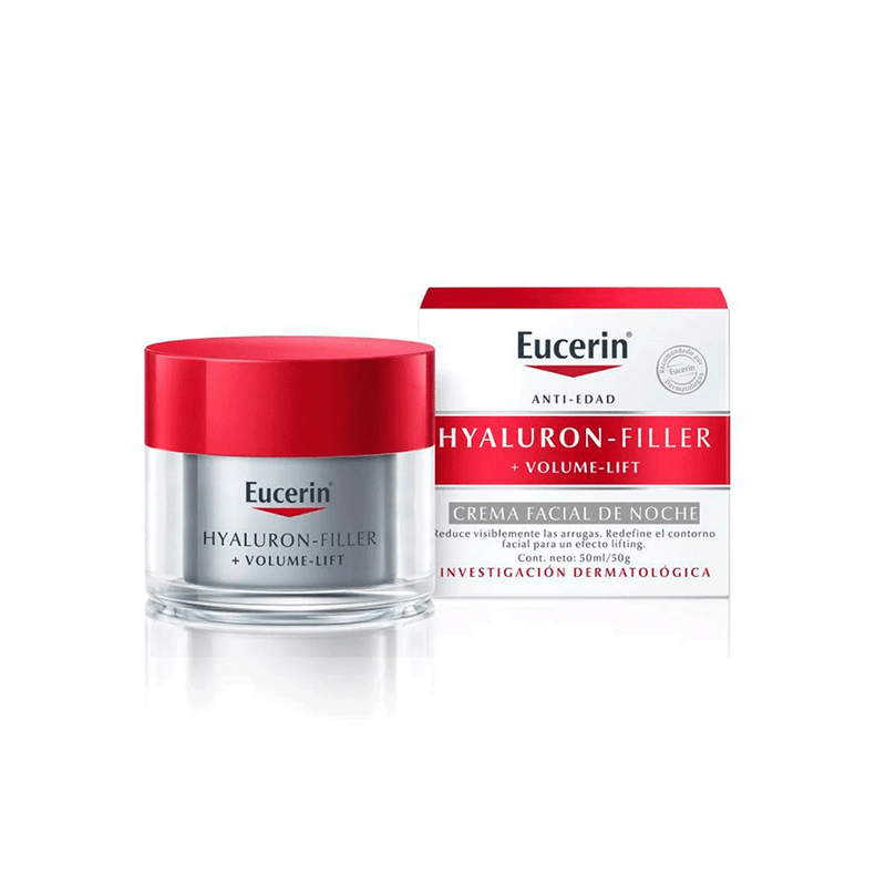 Crema-Facial-de-Noche-Eucerin-Hyaluron-Filler---Volume-Lift.-x-50-ml