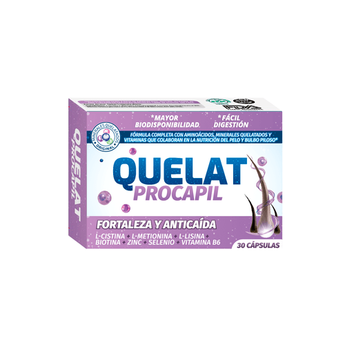 Suplemento Dietario Quelat Procapil x 30 caps