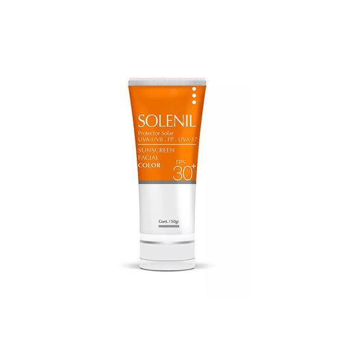 Protector Solar Facial Solenil FPS30 C/Color x 50 gr
